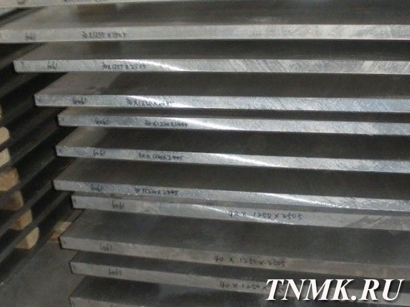 Плита алюминиевая 88х1200х3000 мм АД ГОСТ 17232-99